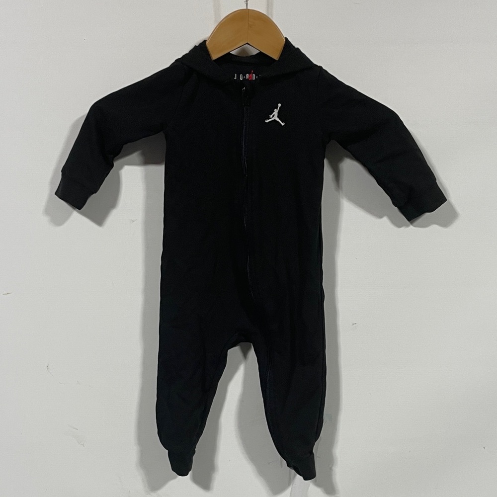 Air Jordan Black Kids Footie One Piece